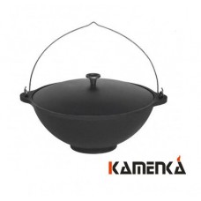 Казан Везувий 8л с крышкой и ручкой