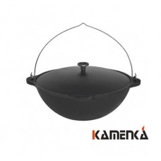 Казан Везувий 12л с крышкой и ручкой
