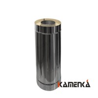 Труба сэндвич EcoFlue 1 мм оцинковка диаметр 300х200 длина 1000