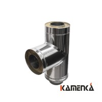 Тройник сэндвич EcoFlue 0,5мм нерж диаметр 230х150