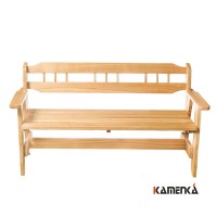 Скамья Kamenka Кубань дуб лакированный